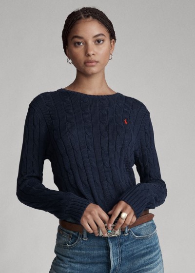 Suéter Polo Ralph Lauren Cable-Knit Algodão Mulher 18356-ZDHK